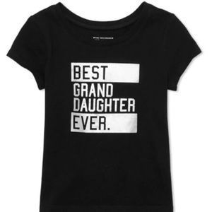 NWT “Best Granddaughter Ever” Graphic Tee